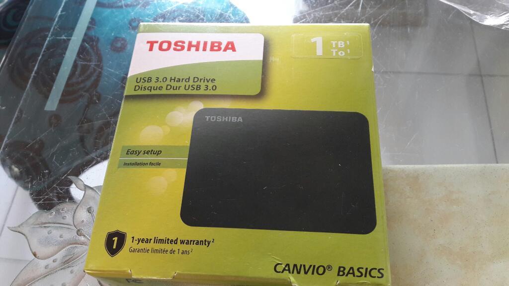 Disco Duro Toshiba 1 Tbno Se Utilizo
