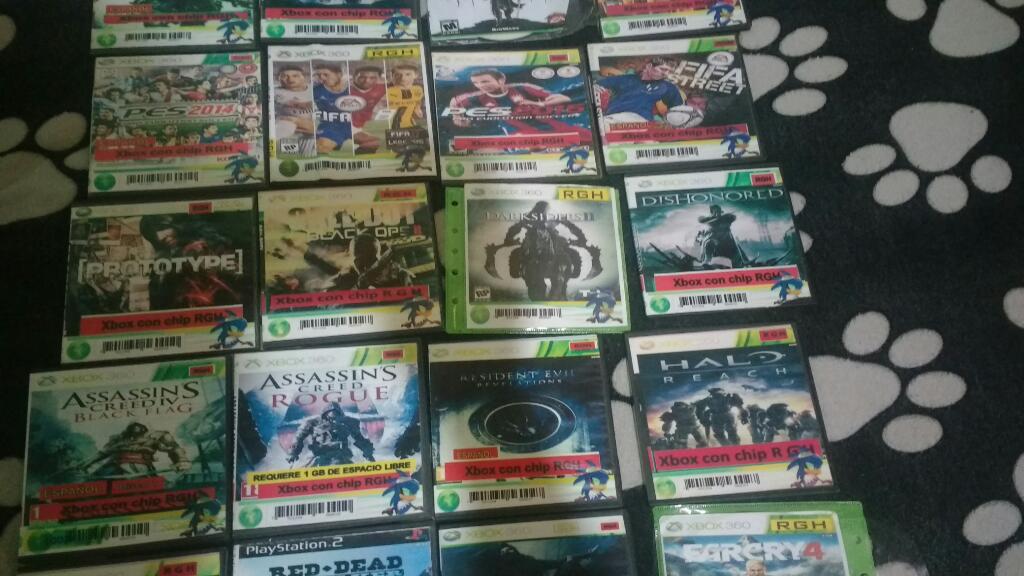 Vendo 22 Peliculas de Xbox 360