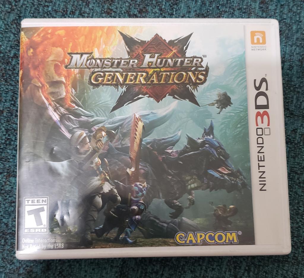 3ds Juego Monster Hunter