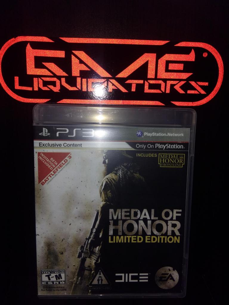 MEDALLA DE HONOR LIMITED EDITION PS3