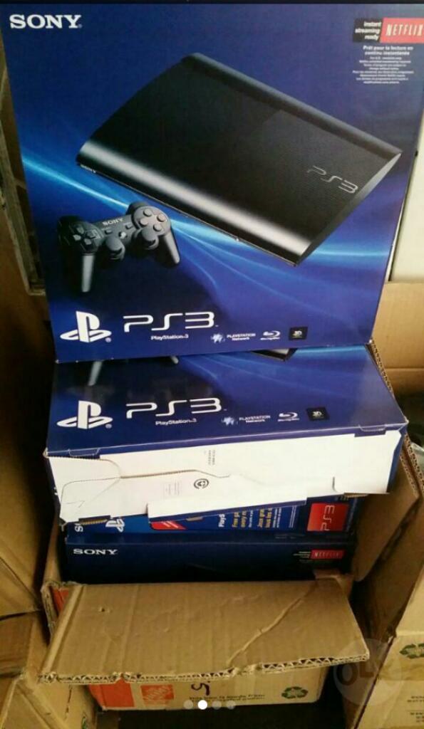 Ps3 con Disco Durl de 500 Y 38 Juegos