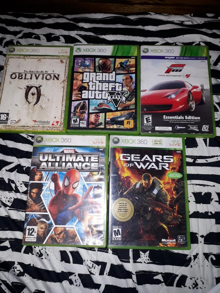 Se Venden Juegos de Xbox 360