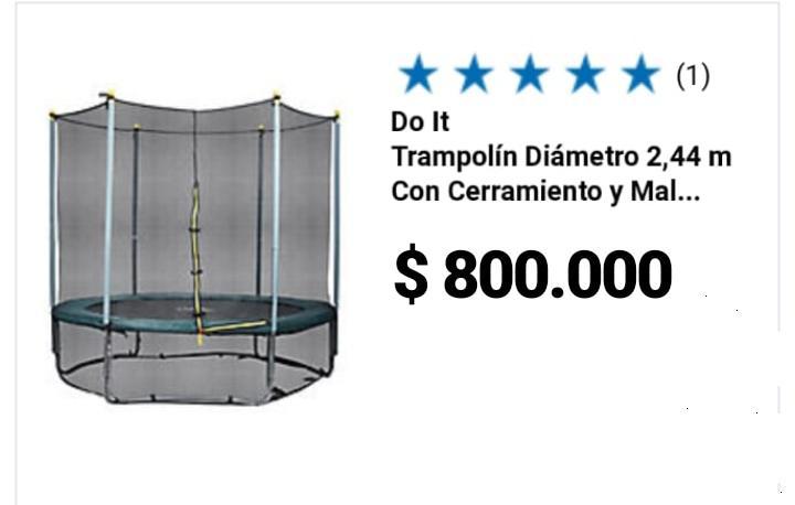 se vende trampolin saltarion brinca inflable de 2.44 mts