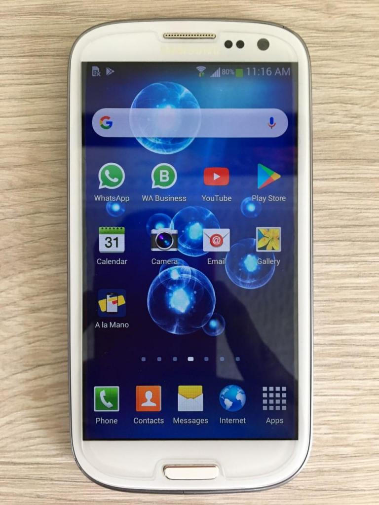 Como Nuevo Samsung Galaxy S3 16GB 4G Blanco Factura Original
