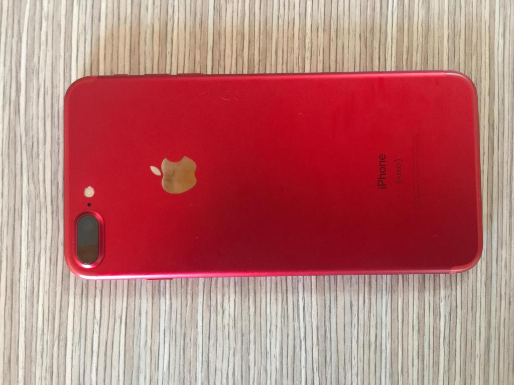 Iphone 7 plus Rojo 128 GB