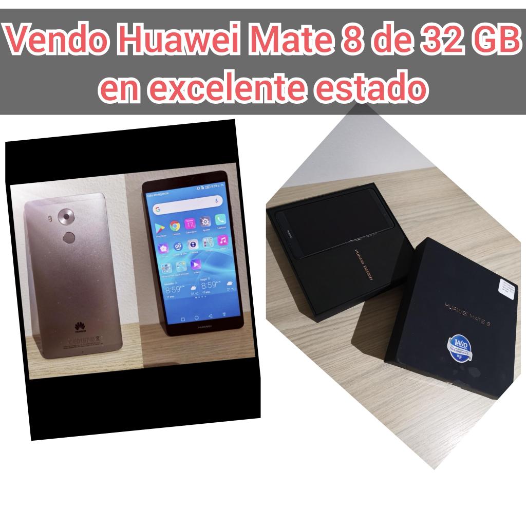 Vendo Huawei Mate 8 de 32GB en perfectas condiciones