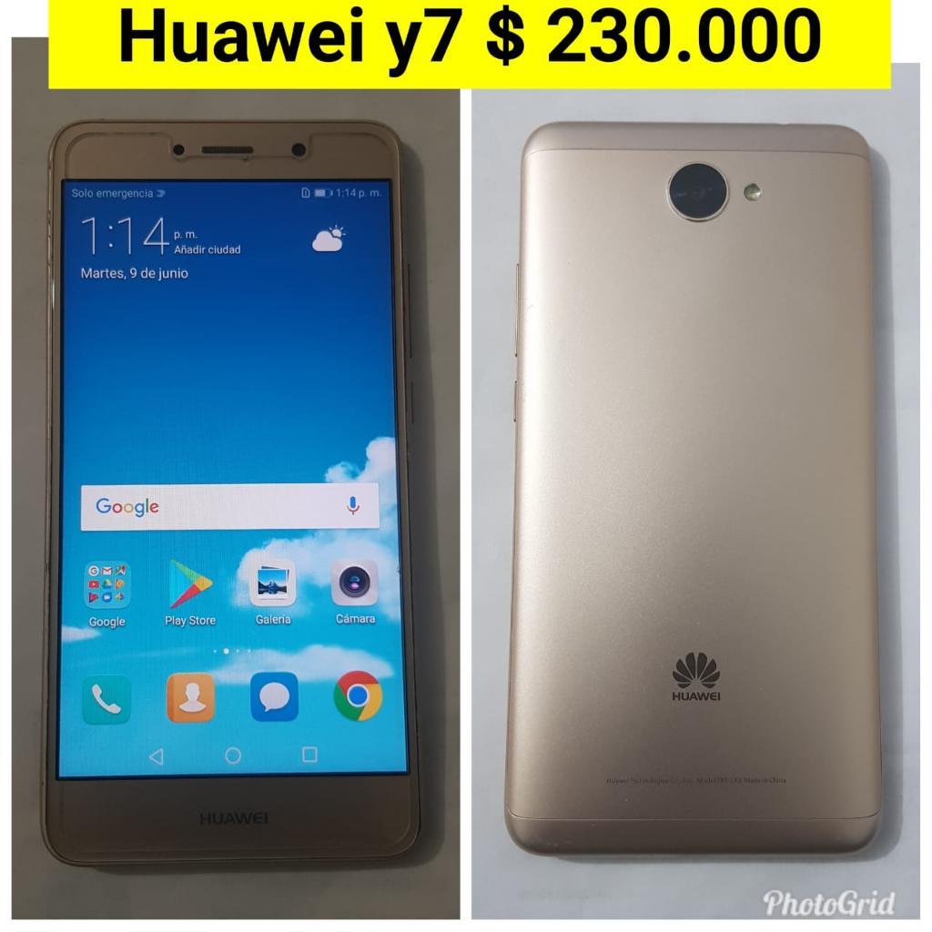 Vendo Huawei Y7