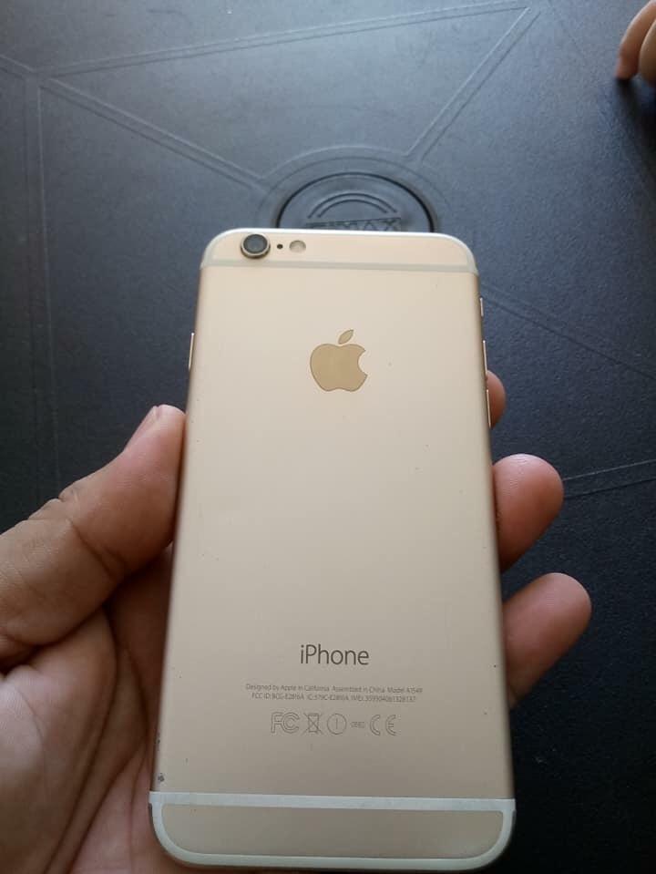 iPhone 6 16Gb No Huella caja y cargador