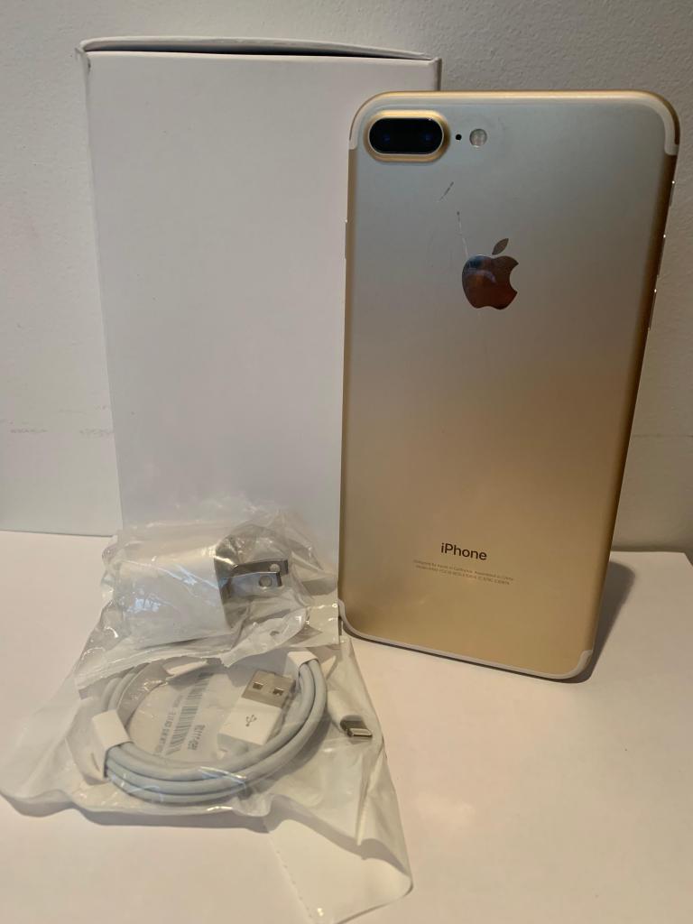 iPhone 7 Plus 128gb Dorado Usado, NO CAMBIOS!!! Libre de