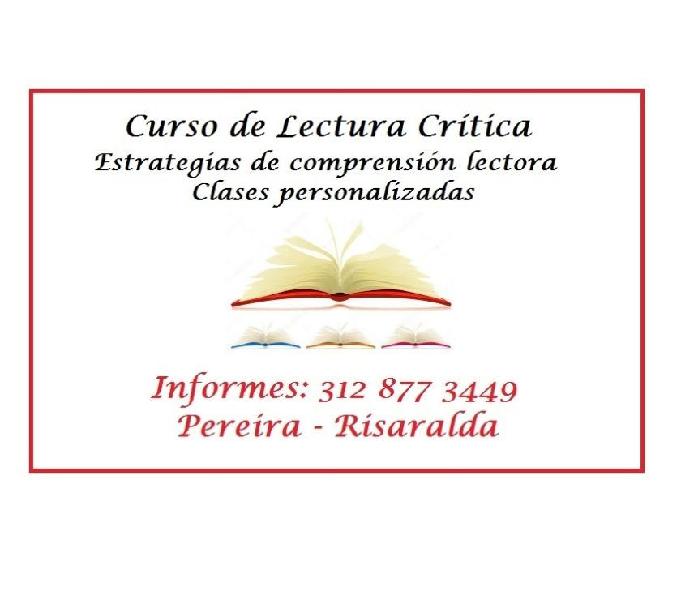 Curso de Lectura Crítica (Comprensión de lectura) ICFES