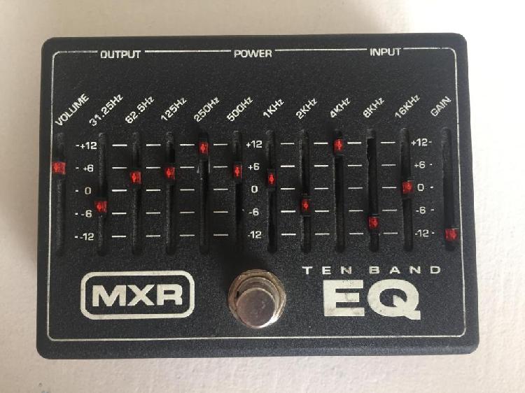 Ecualizador MXR pedal de guitarra