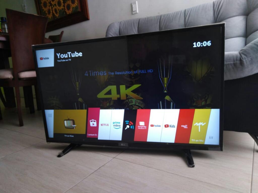 Ganga 4k Uhd de 43 Lg Smartv Barato