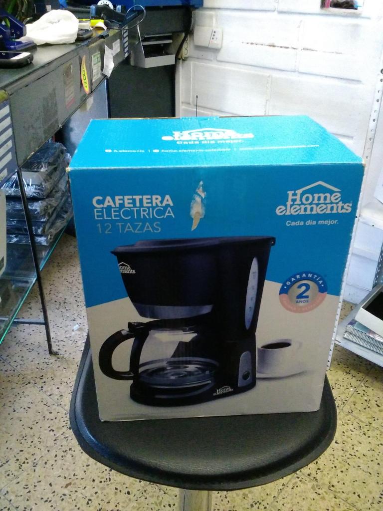 Cafetera electrica Home elements