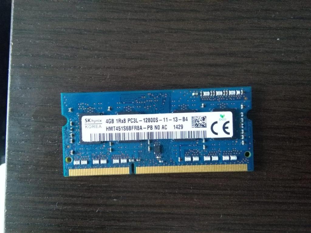 Memoria RAM portatil 4Gb  Vendo o Cambio