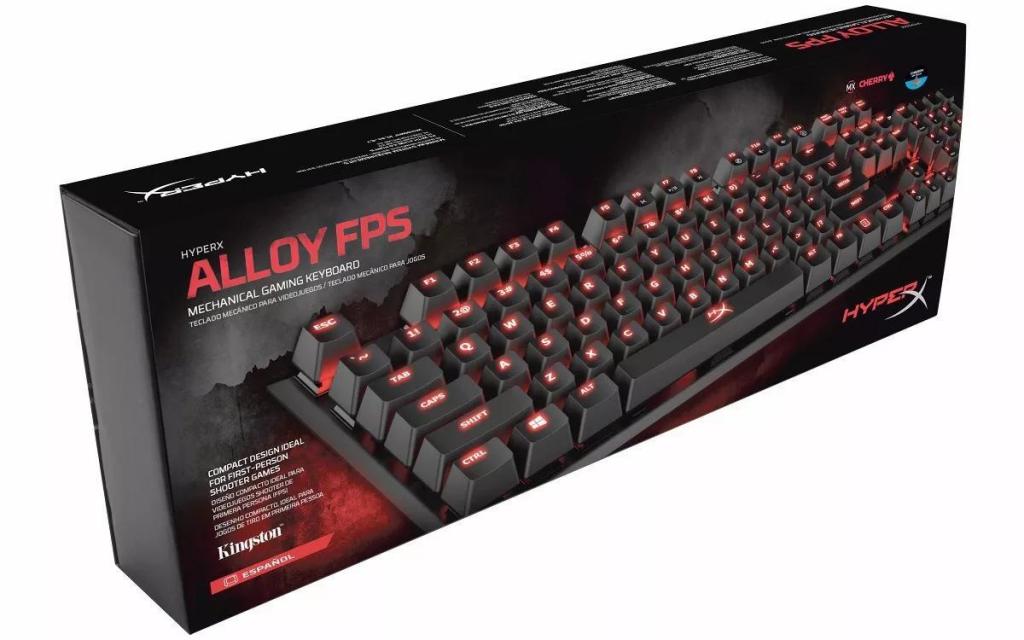 Teclado Mecánico NUEVO Retroiluminado Hyperx Alloy Cherry