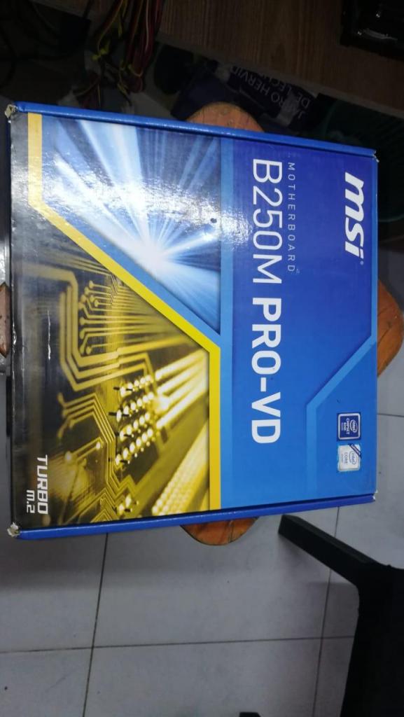 board msi b250m provd lga nuevo