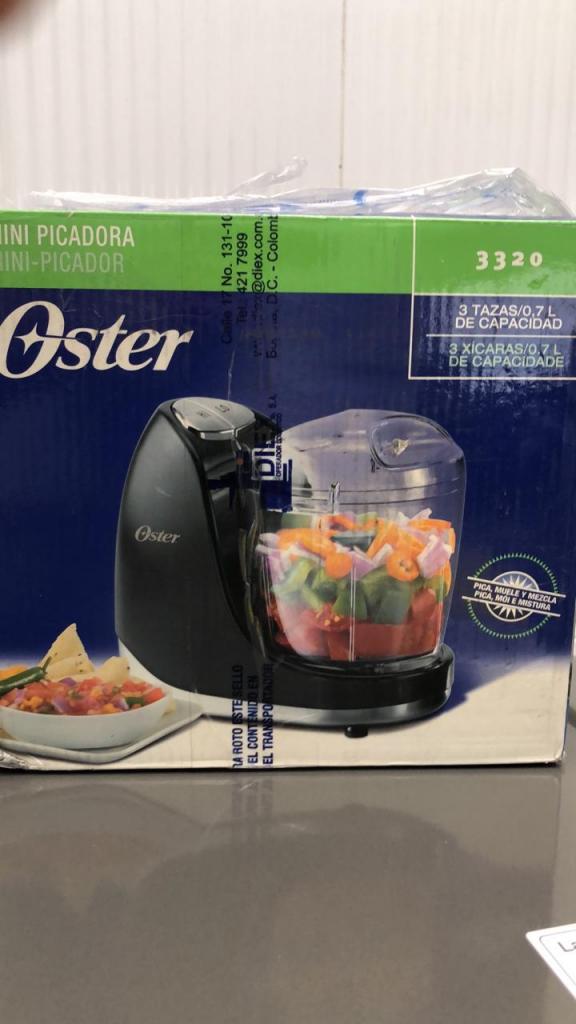 Mini Procesador de alimentos 3 tazas Marca Oster