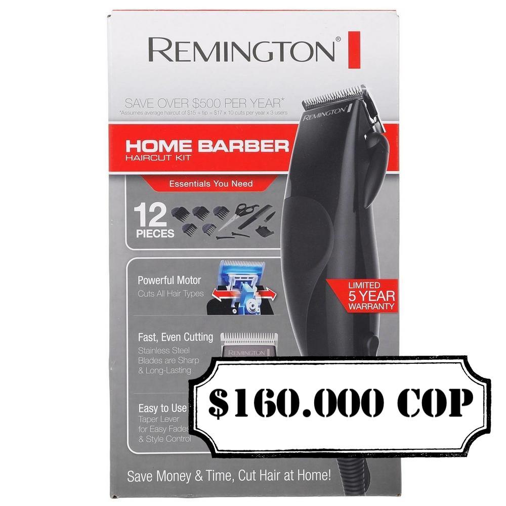 Remington Home Barber Kit Corte Pelo 12 Piezas