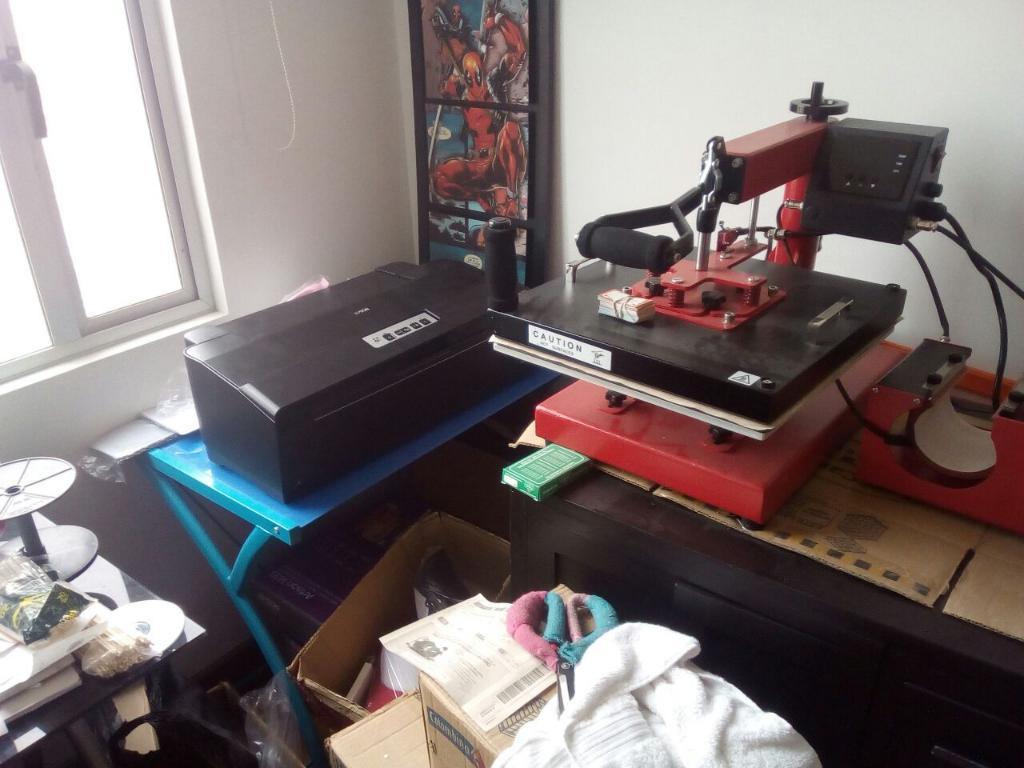 Vendo Maquina Sublimadora con Impresora