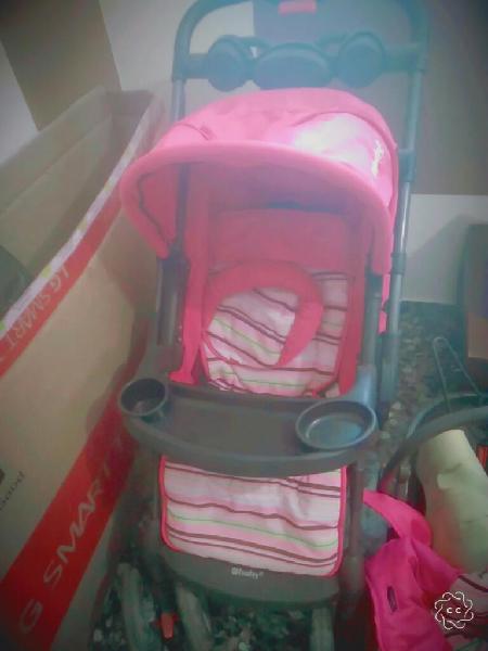 Coche Bebe Niña Ebaby Con Silla Para Carro