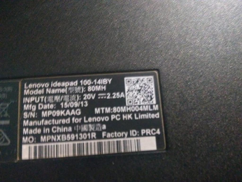 REPUESTOS LENOVO IDEAPAD IBY