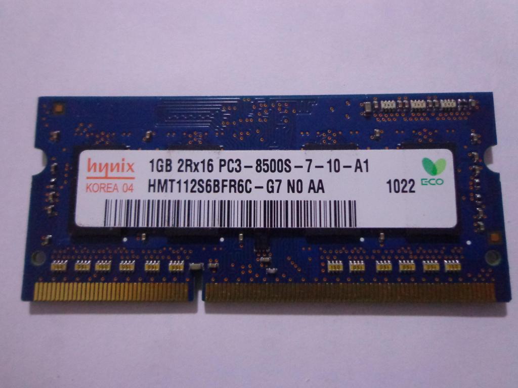 memoria ram Ddr3 para portail de 1GB