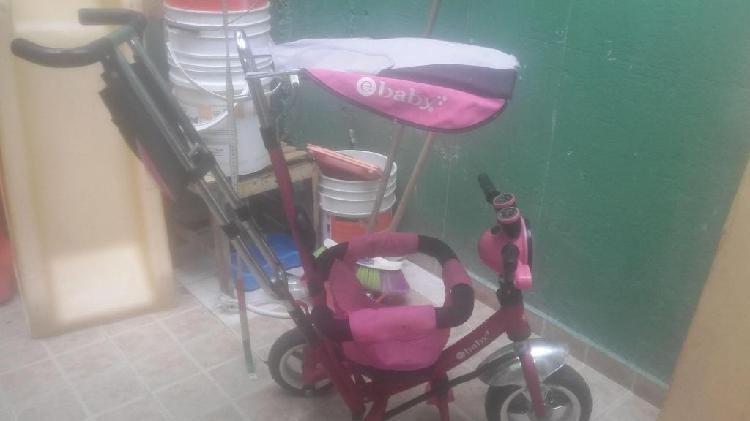 triciclo y carro de bateria