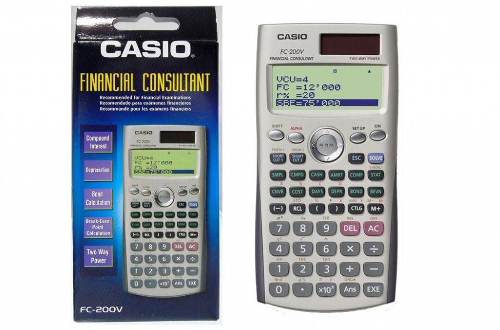 Calculadora Financiera Casio 200v Nuevas