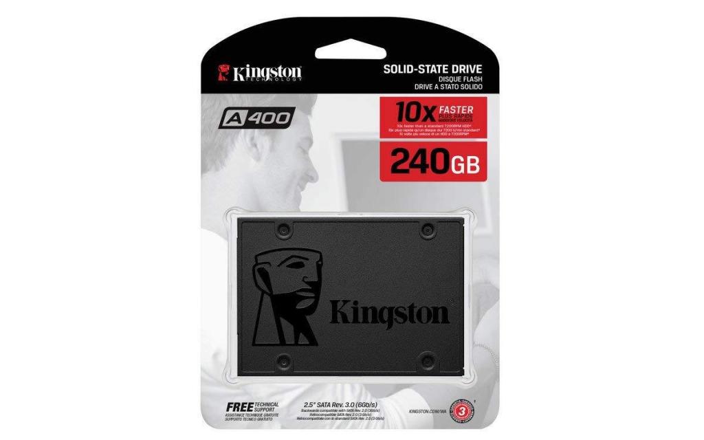 Disco Duro Solido SSD Kingston 240GB A400