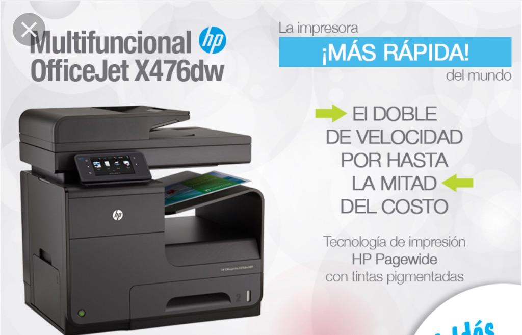 Impresora Hp Officejet Pro X476Dw