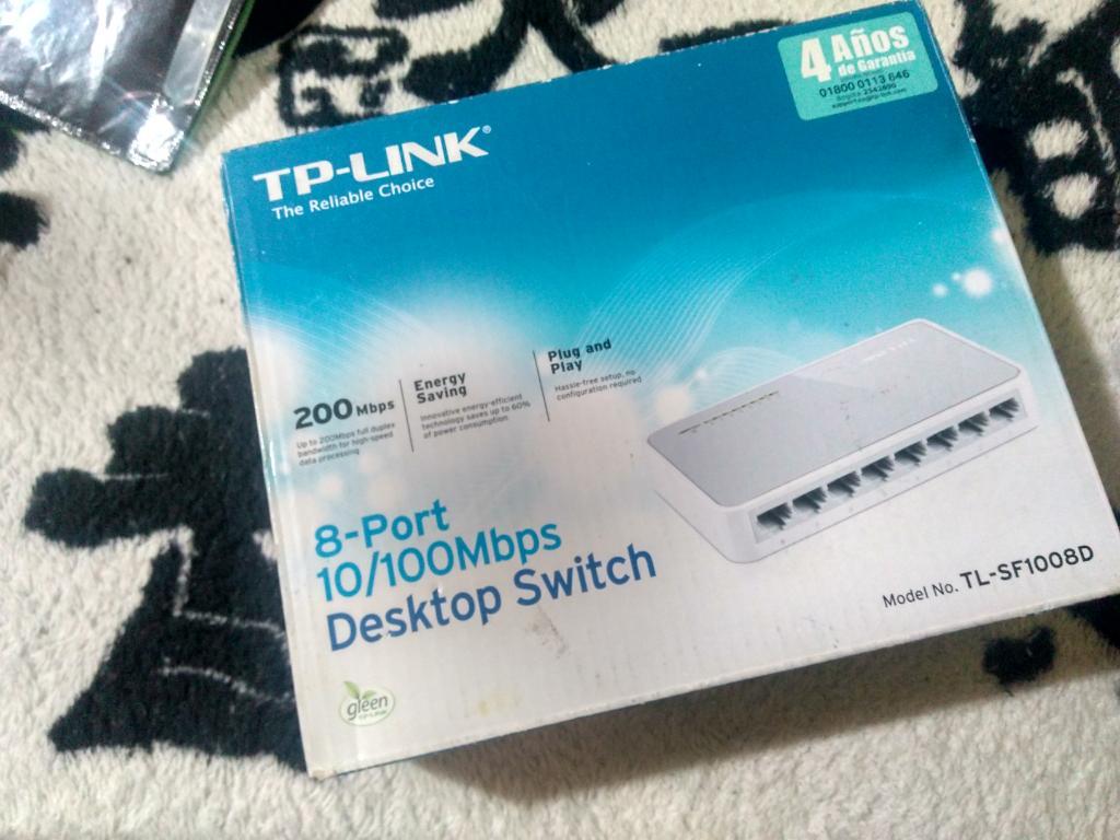 Tp Link 8puertos Internet