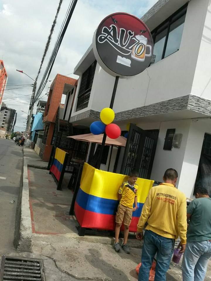 AVISO EN COLOMBINA
