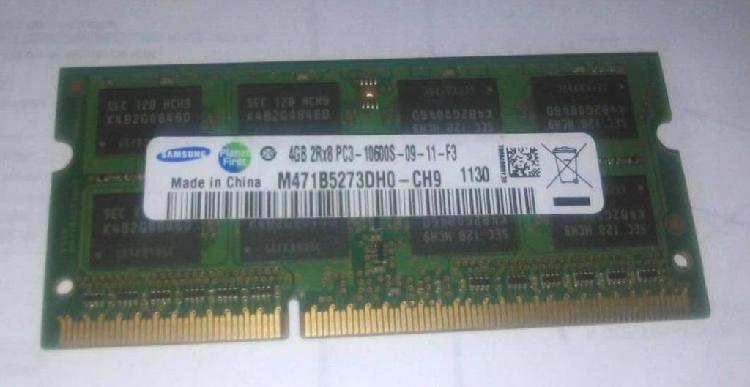 En Venta Memoria Ram DDR3 De 4GB Para Portátil