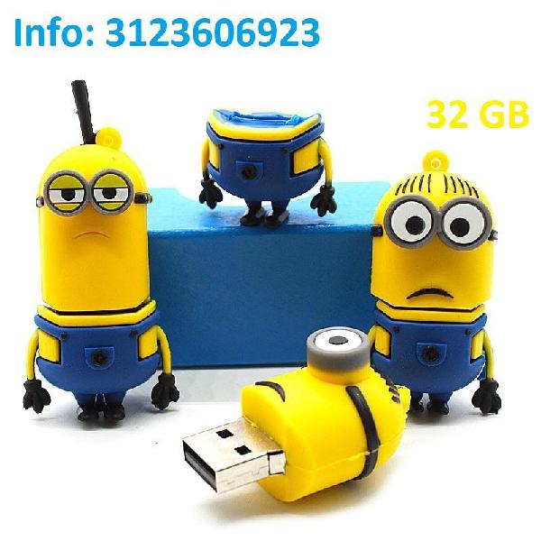 MINIONS memorias USB 2.0