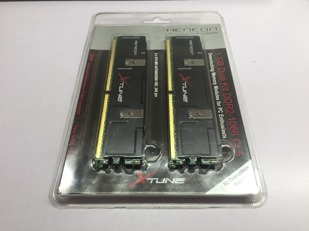Memoria Ram Pc Kit 1gb 2x512mb Ddr Nueva