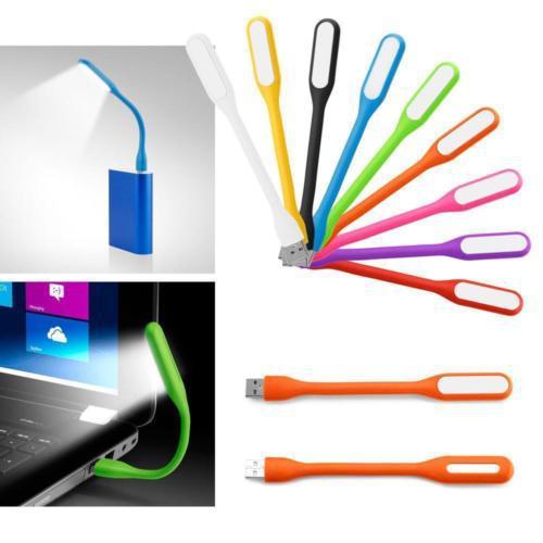 Mini USB Brillante Flexible LED Luz Lámpara de lectura