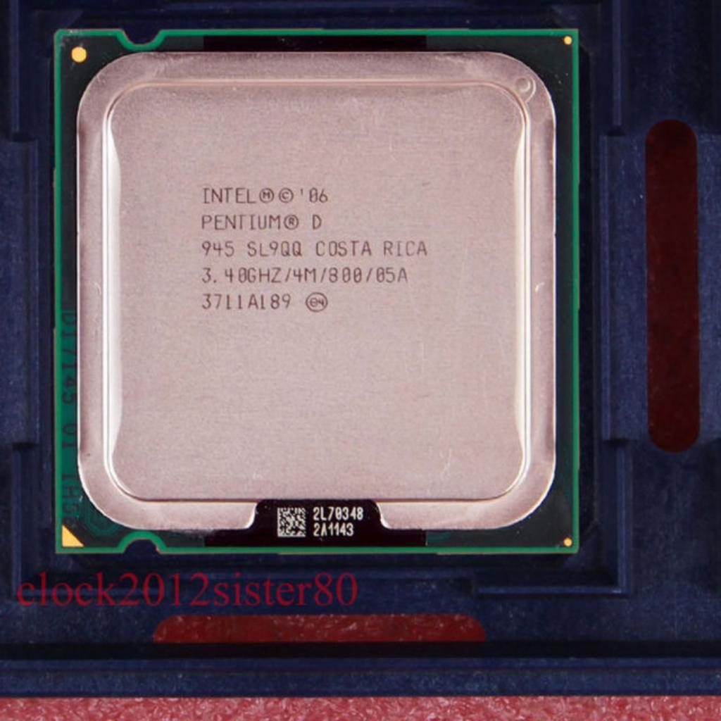Procesador Pentium Dual 945 Y 820