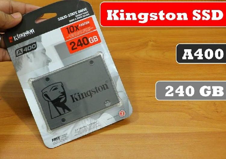 SSD Kingston A400 240GB nuevo y sellado