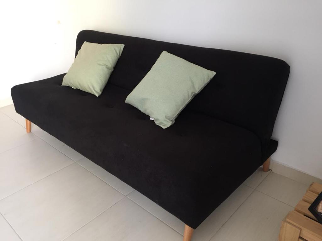 Sofa cama Negro