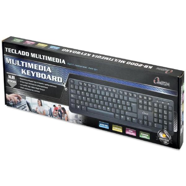 Teclado Usb Omega Multimedia