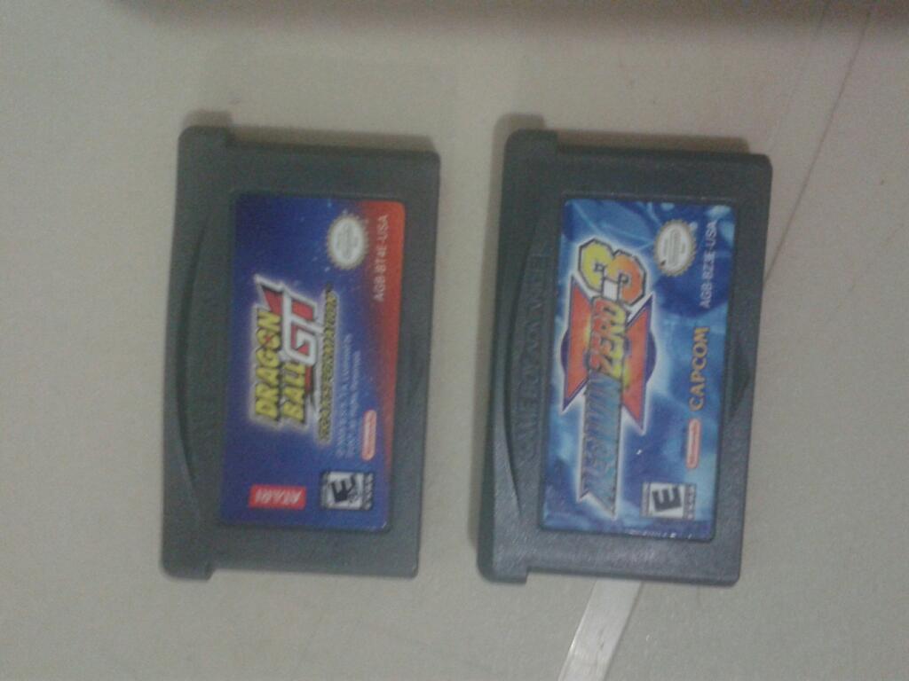 2juegos Game Boy Adv Dragon Ball Megaman