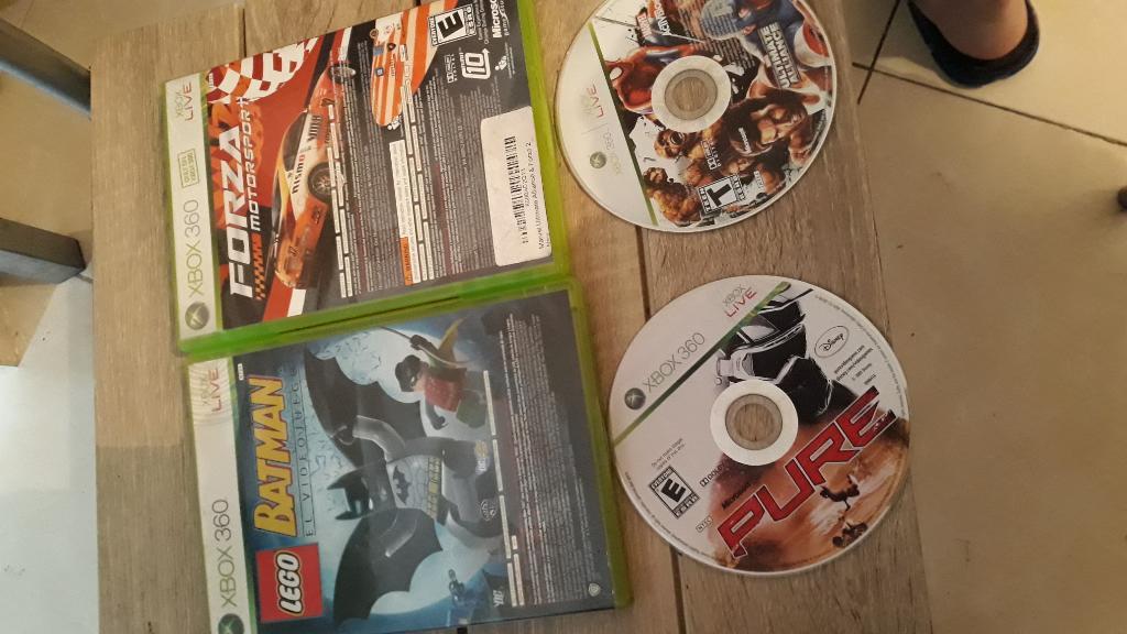 4 Juegos de Xbox 360 X 30mil Pesos