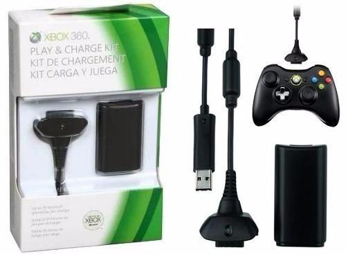 Control X Box 360 Inalambrico Kit Carga Juega Oferton nuevo