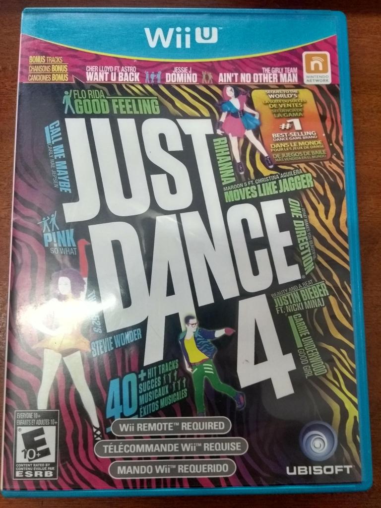 Juego Just Dance 4 Wii U Original