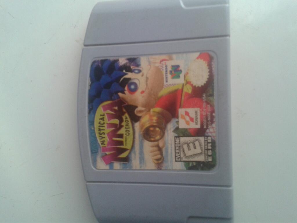 Juego Nint 64 Mystical Ninja