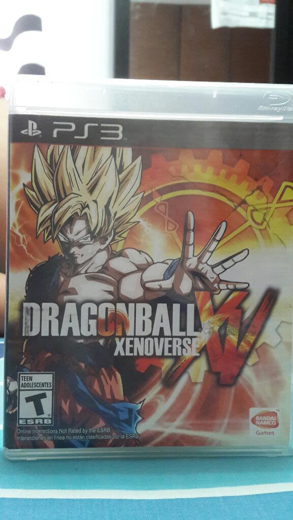 Juego de Dragon Ball Ps3 Negociable