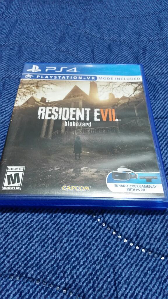 Juegos Ps4 Residentes Evil 7