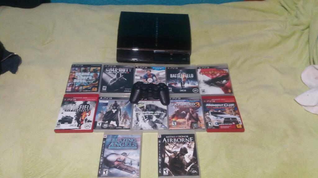Play Station 3 12 Games 1 Control