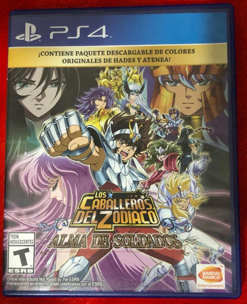 Ps4 Juego Caballeros Del Zodiaco Play