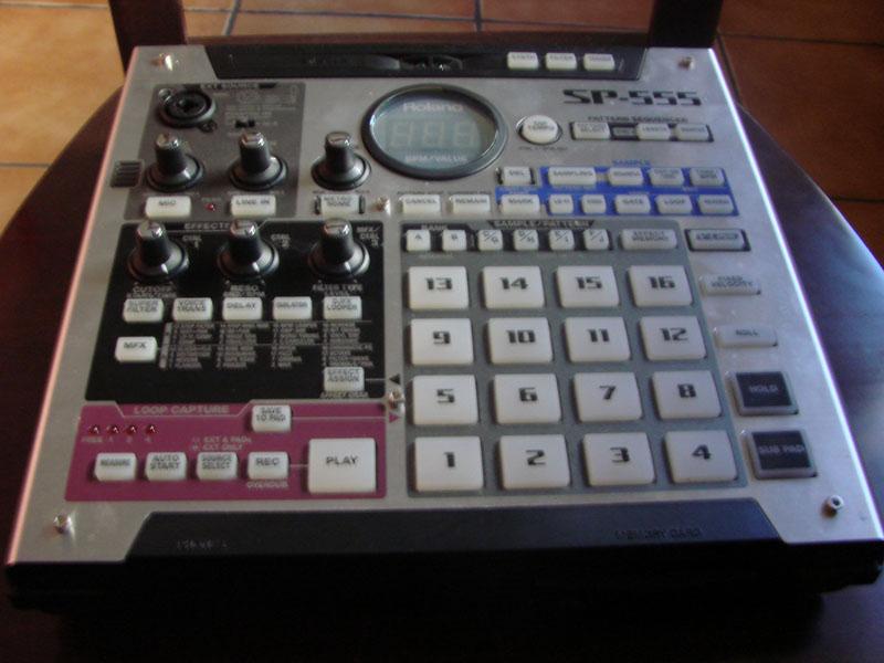 SAMPLER SP 555 ROLAND